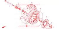 RUOTA ANTERIORE per Honda PS 250 2006
