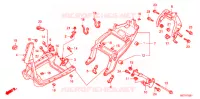 CORPO TELAIO (CHF508) per Honda 50 CREA SCOOPY 2008