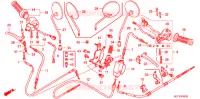 LEVA MANIGLIA/INTERRUTTORE/CAVO per Honda 50 CREA SCOOPY 2008