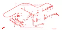 PIEDE D'APPOGGIO/PEDALE A TIRO per Honda 50 CREA SCOOPY 2008