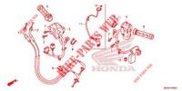 LEVA MANIGLIA/INTERRUTTORE/CAVO per Honda NC 750 INTEGRA 2020