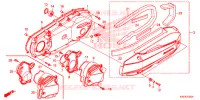 COPERTURA LATO SINISTRO per Honda FORZA 125 TOP BOX 2018