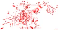 COPERTURA TESTA CILINDRO per Honda FORZA 125 TOP BOX 2018