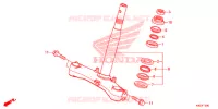 GAMBA STERZO/PONTE SOPRA per Honda FORZA 125 TOP BOX 2018
