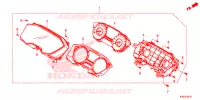 INDICATORE COMBINAZIONE (NSS125ADK) per Honda FORZA 125 TOP BOX 2018
