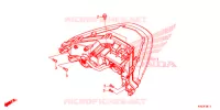 LUCE COMBINAZIONE POST. (NSS125ADK) per Honda FORZA 125 TOP BOX 2018