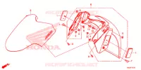 PARAFANGO ANTERIORE (NSS125ADK) per Honda FORZA 125 TOP BOX 2018
