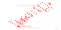 UTENSILI/SCATOLA BATTERIA per Honda FORZA 125 TOP BOX 2018