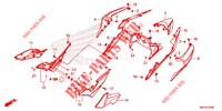 COPERTURA LATO/RIPARO POSTERIORE per Honda CBR 500 R 2020