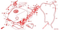 SERBATOIO COMBUSTIBILE per Honda VFR 800 2020