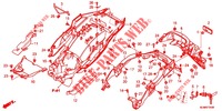PARAFANGO POSTERIORE per Honda CROSSRUNNER 800 2021