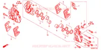 CALIBRO FRENO ANTERIORE per Honda CB 400 SUPER BOL D\'OR E Packagge 2020