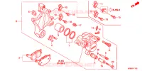 CALIBRO FRENO POSTERIORE per Honda CB 400 SUPER BOL D\'OR E Packagge 2020