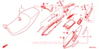 SEDILE/RIPARO POSTERIORE per Honda CB 400 SUPER BOL D\'OR E Packagge 2020
