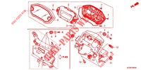 INDICATORE per Honda CRF 250 RALLYE LOW, ABS 2019