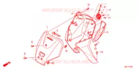 COPERTURA ANTERIORE per Honda TACT 50 BASIC 2019