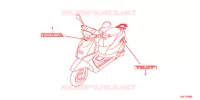 MARCHIO/EMBLEMA per Honda TACT 50 BASIC 2019