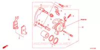 CALIBRO FRENO ANTERIORE per Honda DIO 110 2020