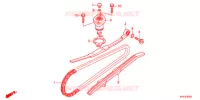 CATENA CAMMA/TENSIONE per Honda DIO 110 2020