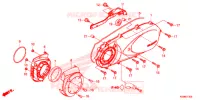 COPERTURA CASSA MANOVELLA per Honda FORZA 300 ABS 2020
