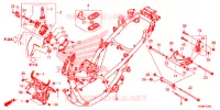 CORPO TELAIO per Honda FORZA 300 ABS 2020