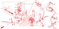 FRENO MAESTRO ANTERIORE CILINDRO per Honda FORZA 300 ABS 2020