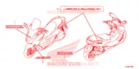 MARCHIO/EMBLEMA per Honda FORZA 300 ABS 2020