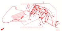 PARAFANGO ANTERIORE per Honda FORZA 300 ABS 2020