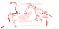 PIEDE D'APPOGGIO per Honda FORZA 300 ABS 2020