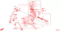 POMPA FRENO POSTERIORE per Honda FORZA 300 ABS 2020