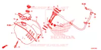 SERBATOIO COMBUSTIBILE per Honda FORZA 300 ABS 2020