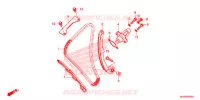 CATENA CAMMA/TENSIONE per Honda CBR 500 R ABS 2016