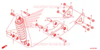 CUSCINO POSTERIORE per Honda CBR 500 R ABS 2016