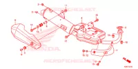 SMORZATORE SCARICO per Honda GROM 125 SF ABS 2017
