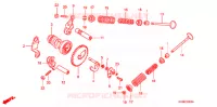 ALBERO A CAMME/VALVOLA  per Honda CLICK 110 FRONT DRUM, SPOKED WHEELS 2006