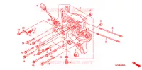 CASSA MANOVELLA DESTRA per Honda CLICK 110 FRONT DRUM, SPOKED WHEELS 2006