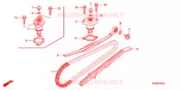 CATENA CAMMA/TENSIONE per Honda CLICK 110 FRONT DRUM, SPOKED WHEELS 2006