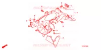 PARAFANGO POSTERIORE  per Honda CLICK 110 FRONT DRUM, SPOKED WHEELS 2006