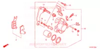 CALIBRO FRENO ANTERIORE per Honda ANC 110 ICON 2009