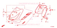 COPERTURA ANTERIORE per Honda ANC 110 ICON 2009