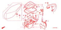SEDILE/SCATOLA BAGAGLI per Honda ANC 110 ICON 2009