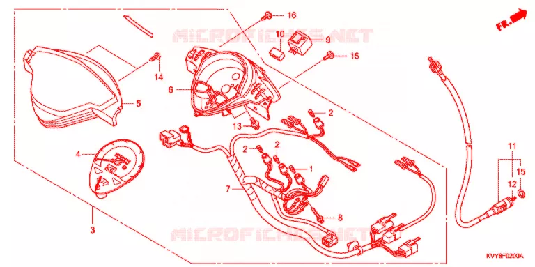 TACHIMETRO Honda SCOOTER 110 ICON 2009  ANC110CBT9