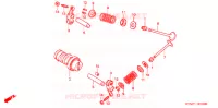 ALBERO A CAMME/VALVOLA per Honda WAVE 125 X 2008