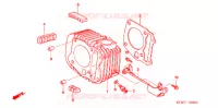 CILINDRO per Honda WAVE 125 X 2008