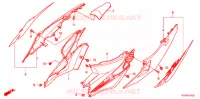 COPERTURA CORPO (3) per Honda WAVE 125 X 2008