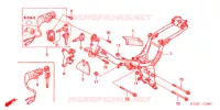 CORPO TELAIO (2) per Honda WAVE 125 X 2008