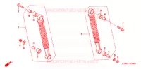 CUSCINO POSTERIORE per Honda WAVE 125 X 2008