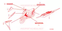 MARCHIO (10) per Honda WAVE 125 X 2008