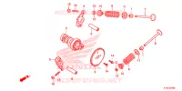ALBERO A CAMME/VALVOLA per Honda SCOOPY 110 2015