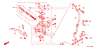 CILINDRO MAESTRO FRENO per Honda SCOOPY 110 2015